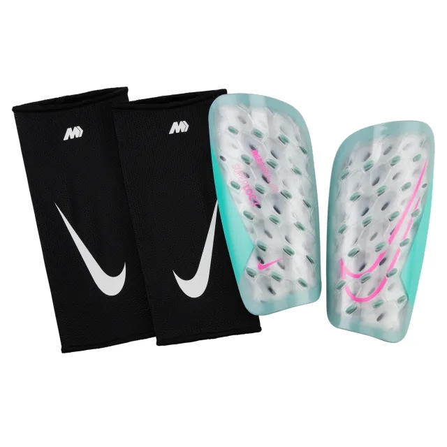 Nike Mercurial Lite SuperLock Football Shinguards - Grey