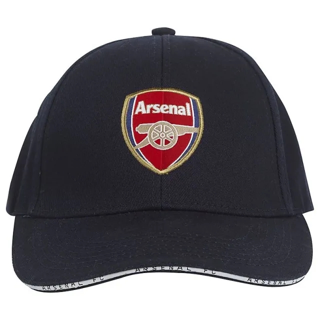Arsenal Essentials Navy Crest Cap, Multicolor