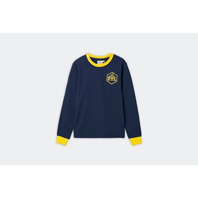 Arsenal Kids Retro 1930s Crest Long Sleeved T-Shirt, Multicolor