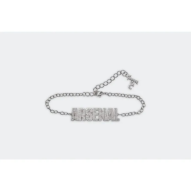 Arsenal Cubic Zirconia Text Bracelet, Multicolor