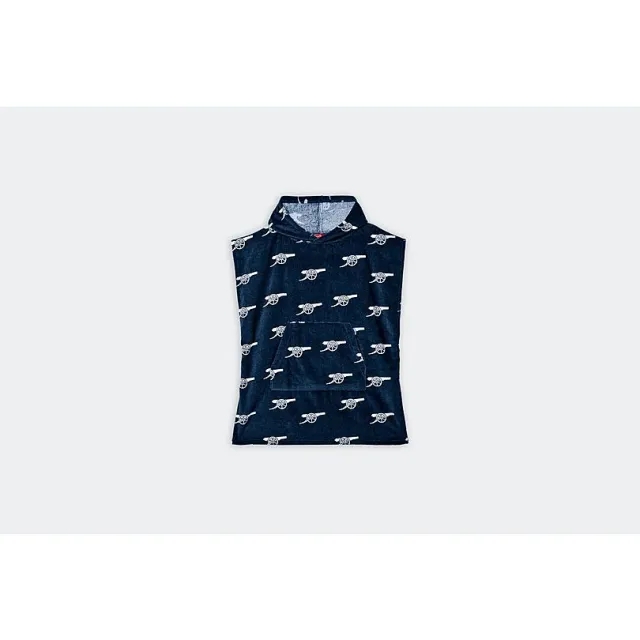Arsenal Kids Navy Towel Poncho, Multicolor