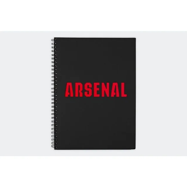 Arsenal A4 Notebook, Multicolor