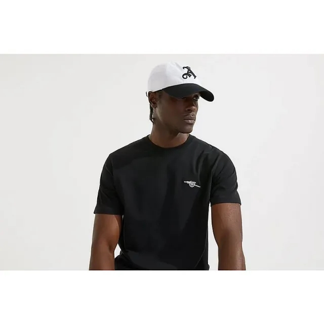 Arsenal 47 Two-Tone Black and White Gothic A Cap, Multicolor