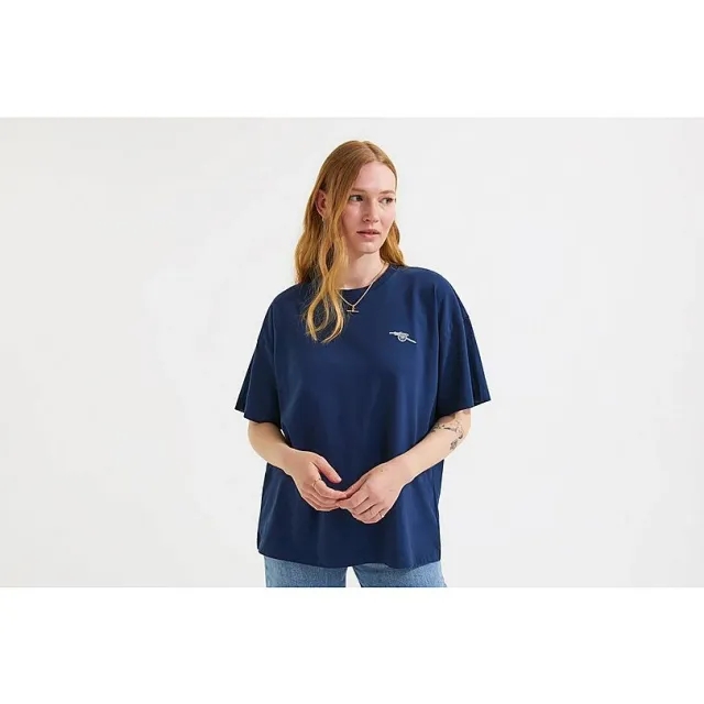 Arsenal Womens Essentials Navy Cannon T-Shirt, Multicolor
