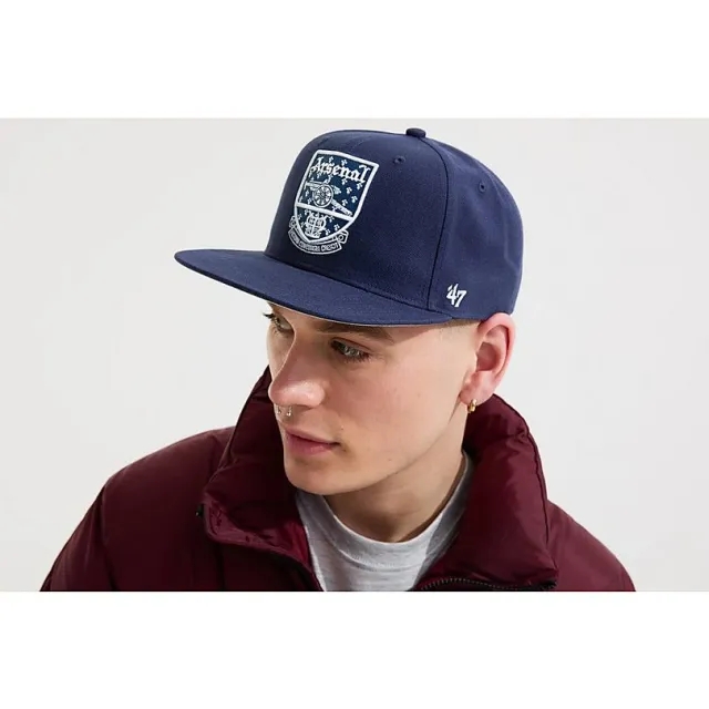 Arsenal 47 Navy Snapback Concordia Crest Cap, Multicolor