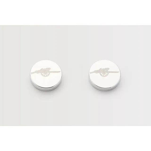 Arsenal Stainless Steel Cannon Earring, Multicolor