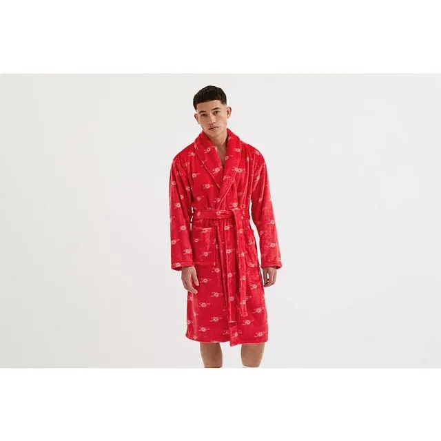 Arsenal Fleece Dressing Gown, Multicolor