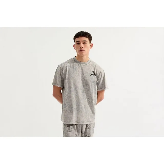 Arsenal Retro Washed Grey Lounge Set, Multicolor