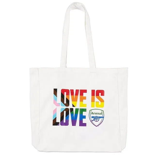 Arsenal Love is Love Tote Bag, Multicolor