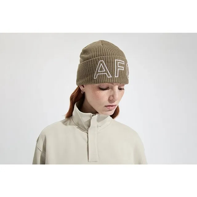 Arsenal Holloway Social Club Ribbed Cuff Brown Beanie, Multicolor