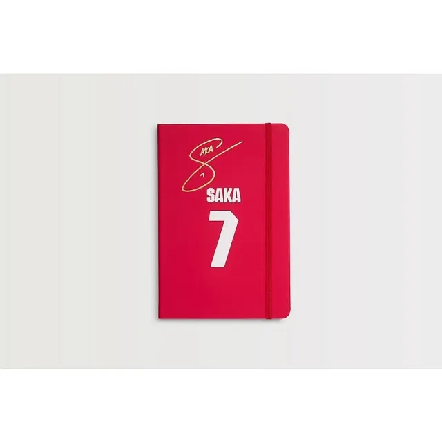 Arsenal Saka Notebook, Multicolor