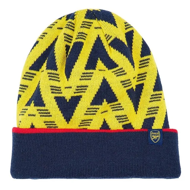 Arsenal Bruised Banana Reversible Beanie, Multicolor