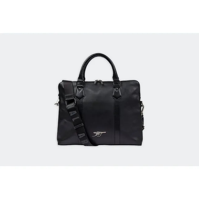 Arsenal Premium Leather Laptop Bag, Multicolor