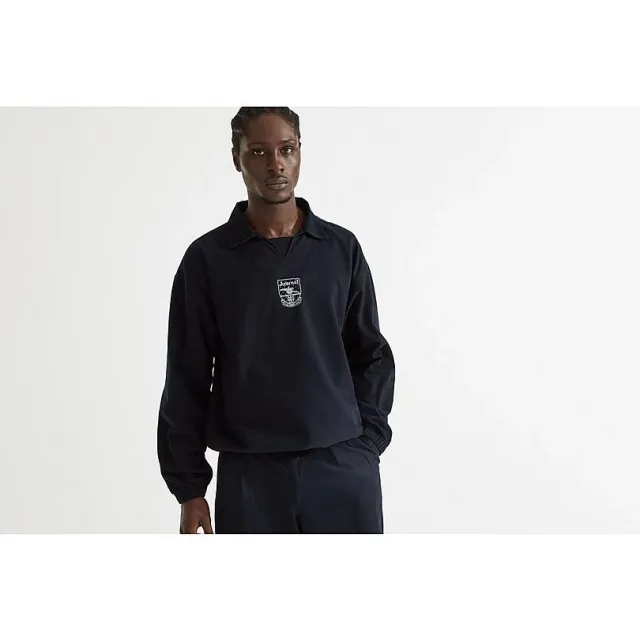 Arsenal Black Concordia Drill Top, Multicolor