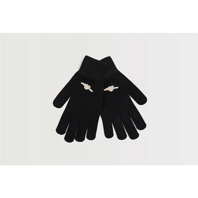Arsenal Black Cannon Gloves, Multicolor
