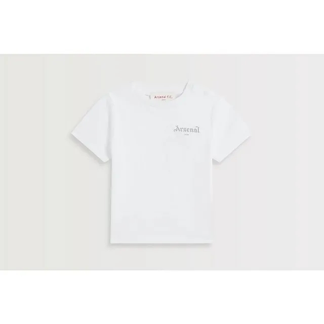 Arsenal Baby White Concordia T-Shirt, Multicolor