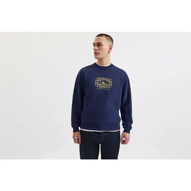 Arsenal Glorious Gunners Navy Graphic Sweatshirt, Multicolor