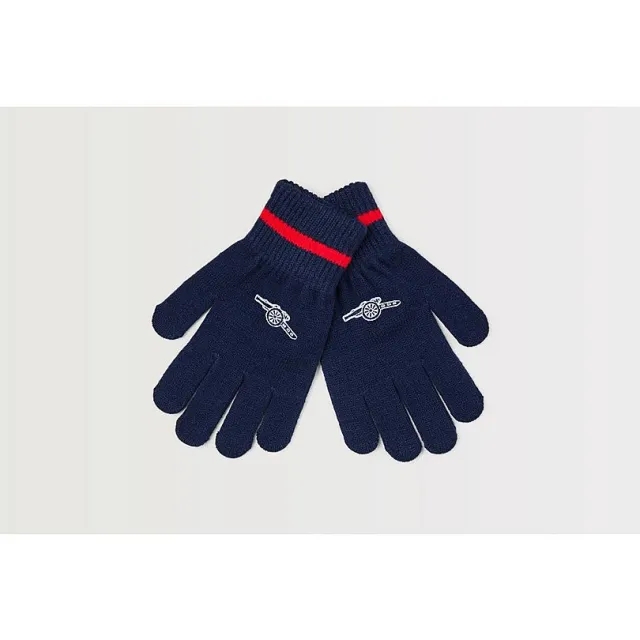 Arsenal Kids Navy Cannon Gloves, Multicolor