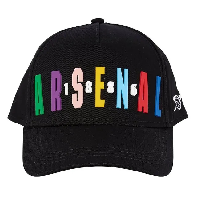 Arsenal Text Cap, Multicolor