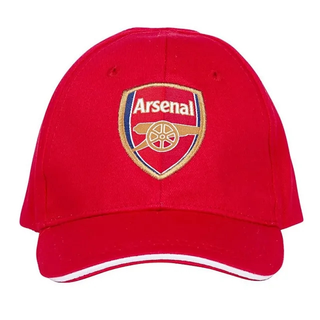 Arsenal Baby Red Crest Cap, Multicolor