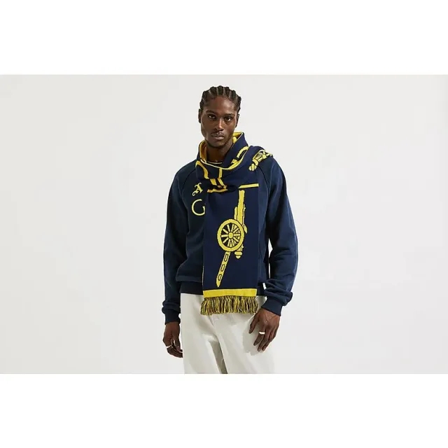 Arsenal Gunners Navy Scarf, Multicolor