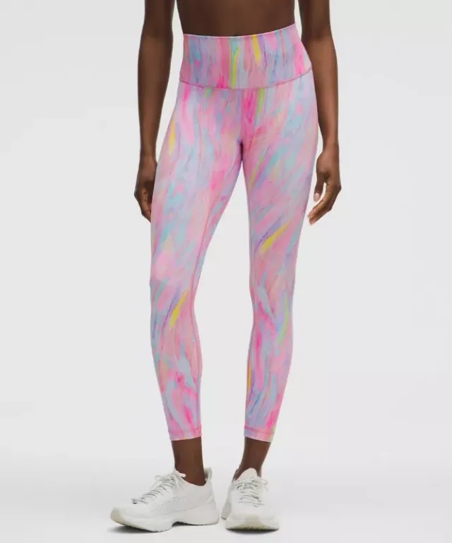 lululemon – Women's Wunder Train High-Rise Tight Leggings – 25" – Color Printed – Size 0