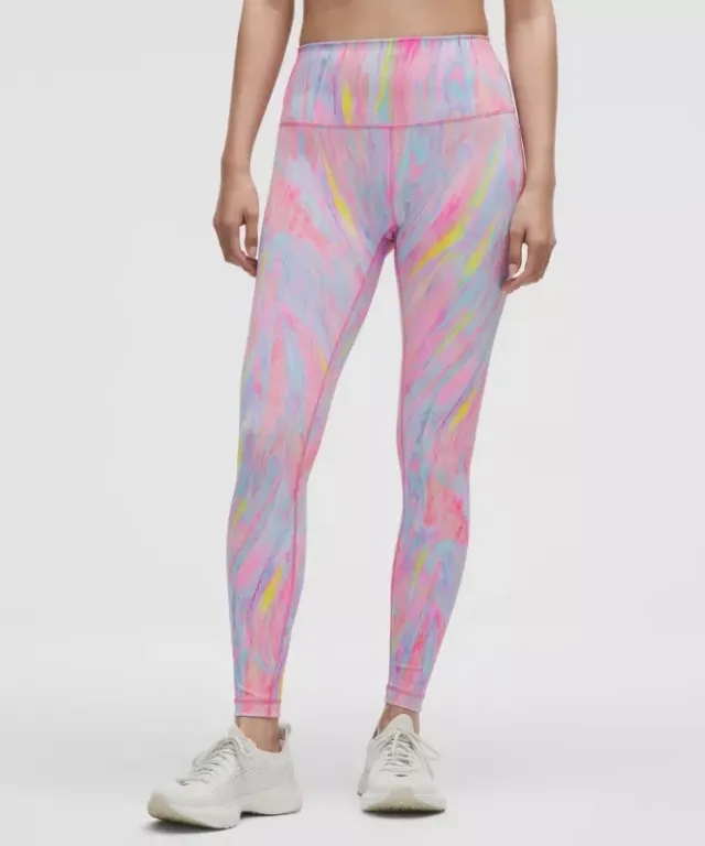 lululemon – Women's Wunder Train High-Rise Tight Leggings – 28" – Color Printed – Size 0