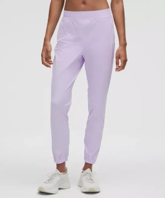 lululemon – Women's Adapted State High-Rise Joggers Full Length – Color Purple – Size 0
