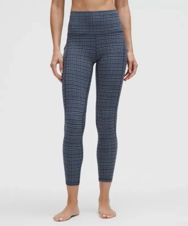lululemon – Women's Align High-Rise Pants with Pockets – 25" – Color Blue – Size 0