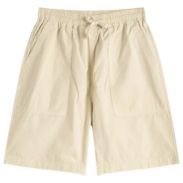 Service Works Men's Poplin Chef Shorts White Oak