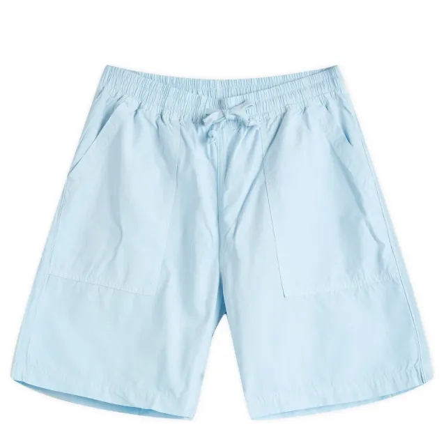 Service Works Men's Poplin Chef Shorts Powder