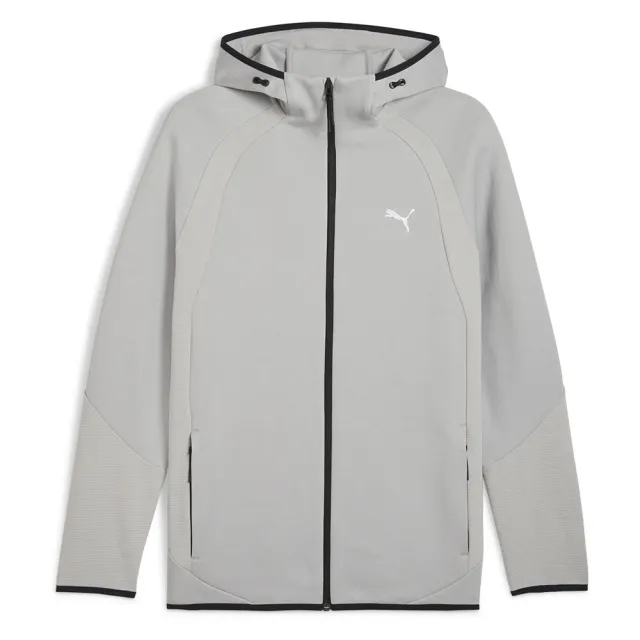 PUMA Evostripe Hoodie Men, Grey Echo