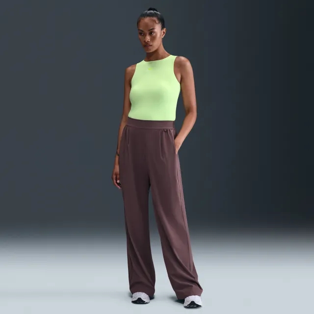 Nike Form Women's Tank Top Bodysuit - Yellow - Polyester/Elastane