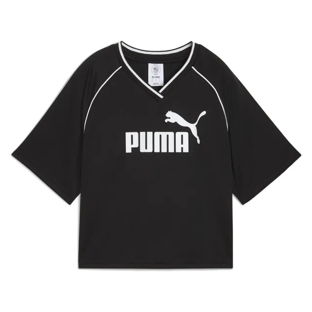Puma Ess Relaxed Cropped Short Sleeve T-shirt