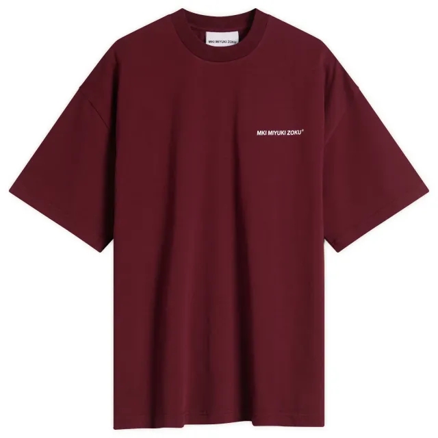 MKI Men's Uniform T-Shirt - Presented by END. Burgundy