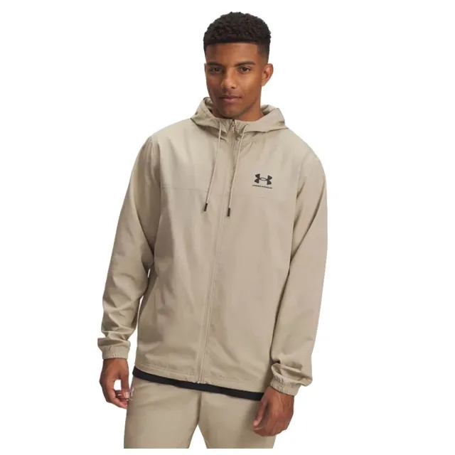 Under Armour  Rival Woven Men's Windbreaker City Khaki / Black / Black L