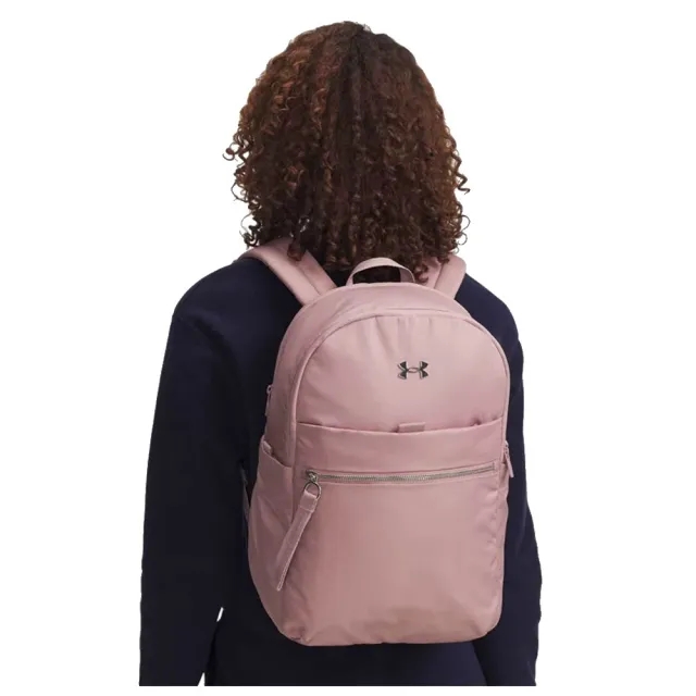 Under Armour  Studio Campus Backpack Tourmaline Pink / Metallic Silver OSFM