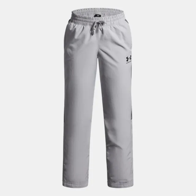 Under Armour  Rival Woven Boys' Pants Mod Gray / Castlerock / Black YLG (59 - 63 in)