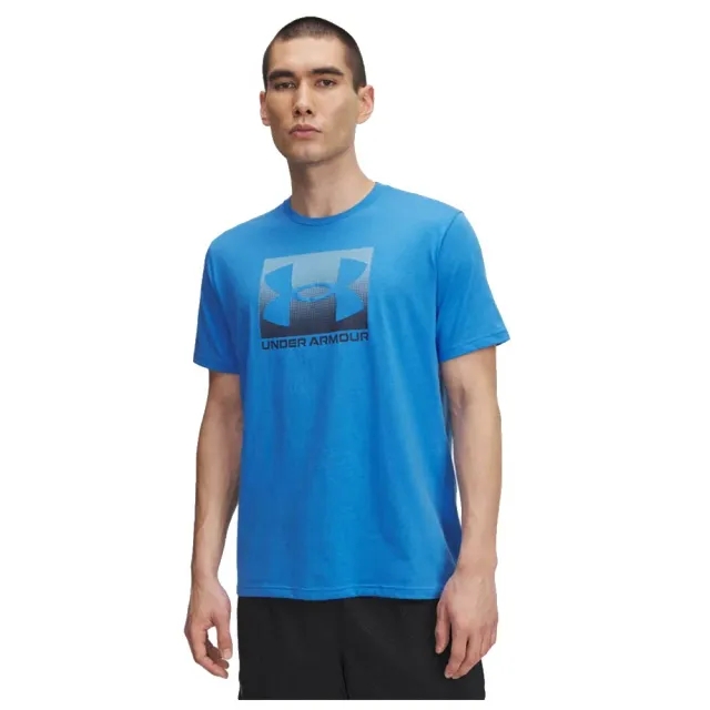 Under Armour  Boxed Men's Sports Short Sleeve Blue Atlantis / Ash Blue S