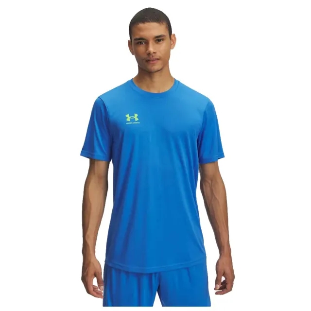 Under Armour  Challenger Men's Training Short Sleeve Blue Atlantis / High Vis Yellow L