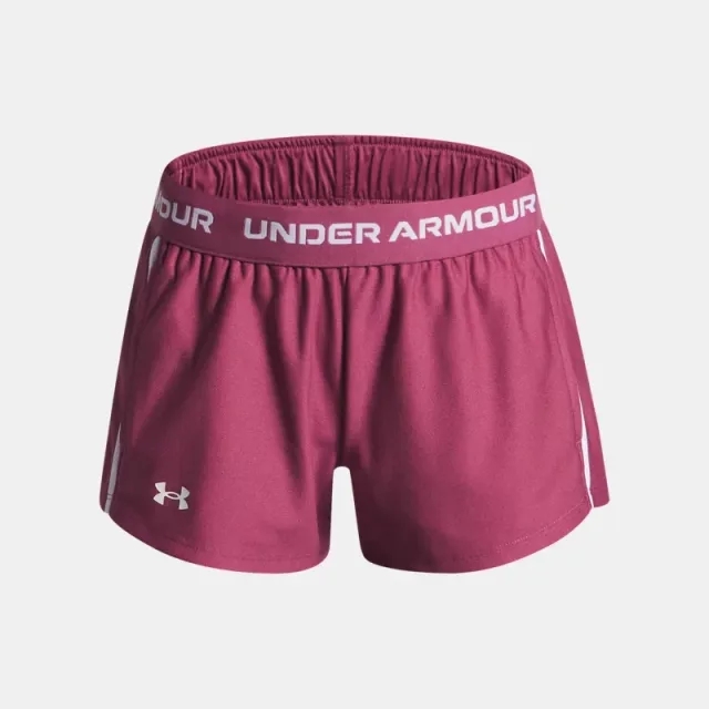 Under Armour  Tech™ Play Up Girls' Shorts Fuchsia Dusk / Fuchsia Dusk / White YLG (59 - 63 in)