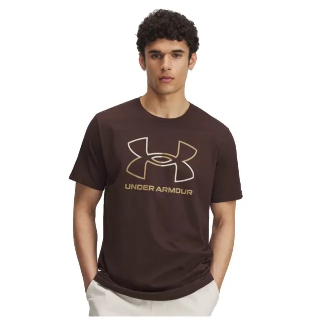 Under Armour  Foundation Men's Short Sleeve Kona Brown / Camel / Khaki Base M