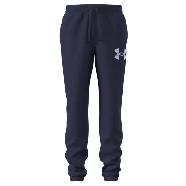 Under Armour  Rival Fleece Colorblock Graphic Boys' Joggers Washed Navy / Blue Atlantis / White YLG (59 - 63 in)