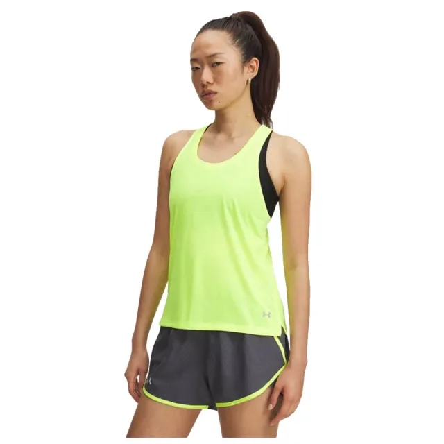 Under Armour  Launch Women's Singlet High Vis Yellow / Reflective L