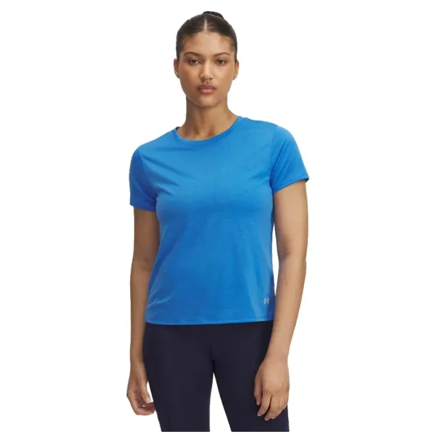 Under Armour  Launch Women's Short Sleeve Blue Atlantis / Reflective L