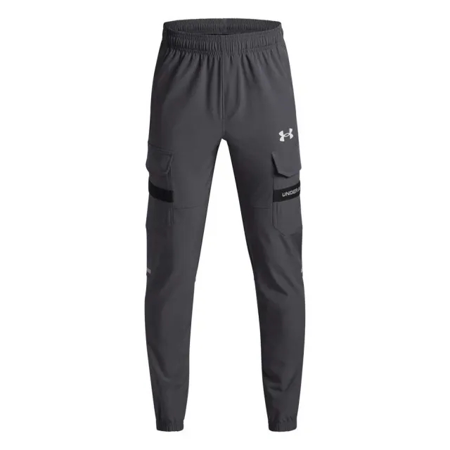 Under Armour  Tech™ Utility Woven Boys' Pants Castlerock / White YLG (59 - 63 in)
