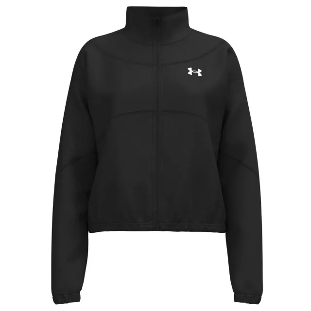 Under Armour  Rival Woven Girls' Jacket Black / White YLG (59 - 63 in)