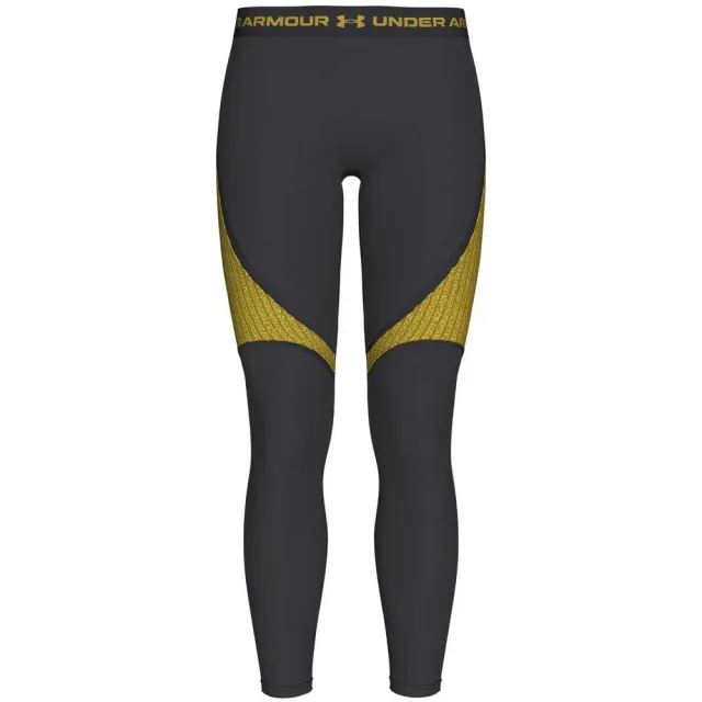 HeatGear® Rib Women's Leggings Black / Castlerock / White L