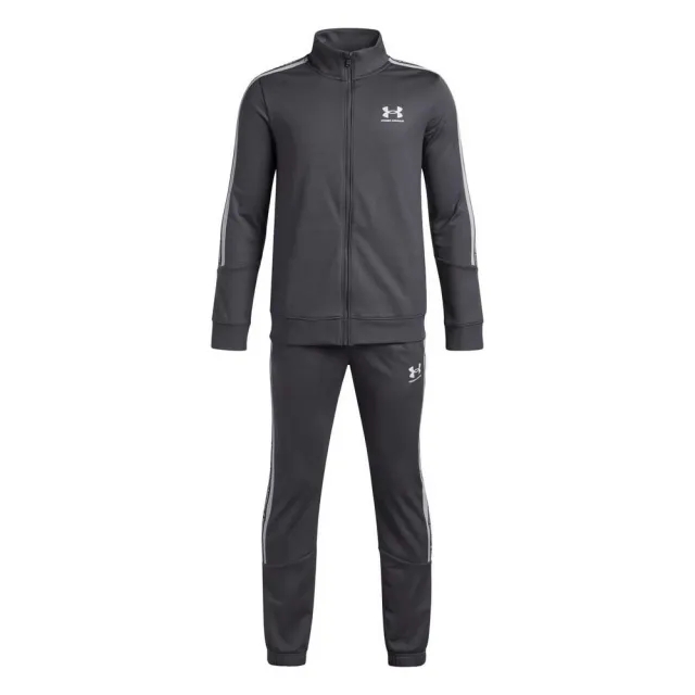Under Armour  Icon Knit Boys' Tracksuit Castlerock / Halo Gray / White YLG (59 - 63 in)