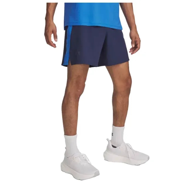 Under Armour  Launch Elite Men's 7" Shorts Washed Navy / Blue Atlantis / Reflective L